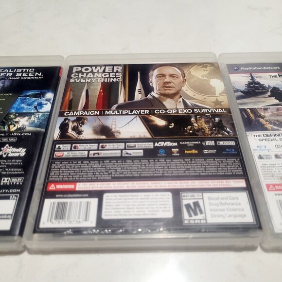 PS3 Game Lot Call of Duty 4 Modern Warfare Advanced Warfare MW3 Playstation CIB - Picture 7 of 14